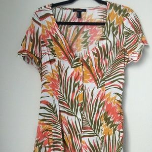 Tropical sun dress